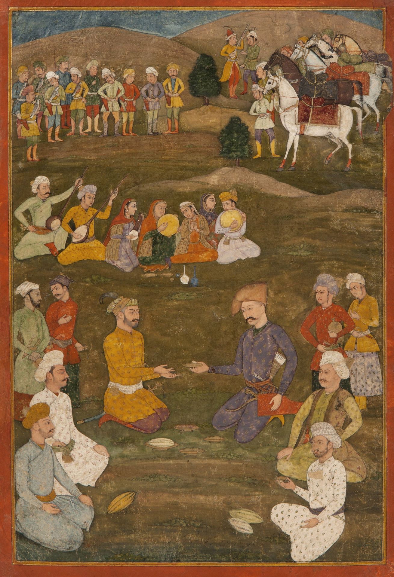 Artistes Indiens Qui Marchent Sur Les Braises Estimation de Miniature Indienne | Expertise Gratuite en 48h