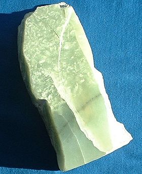  Piece of raw jade