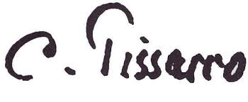 signature c pissaro