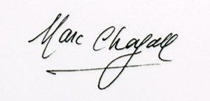 expertise signature chagall