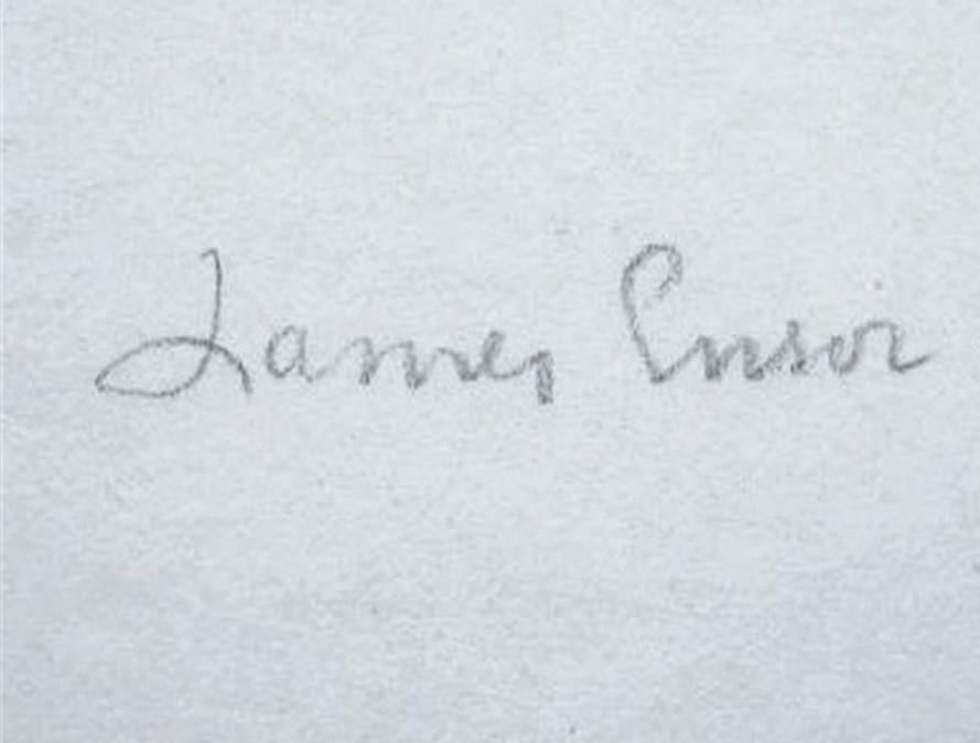 expertise signature james ensor