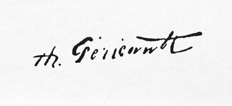 expertise signature géricault