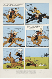 Lithographie Tintin Hergé