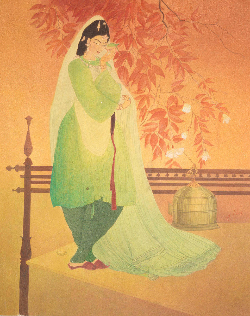 abdur rahman chughtai famous paintings