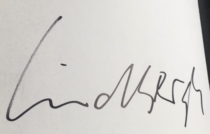 Peter LINDBERGH signature