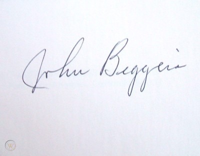 John BIGGERS signature