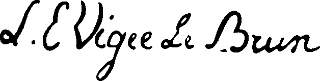 Louis VIGÉE signature