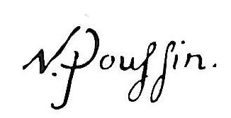 Nicolas Poussin signature