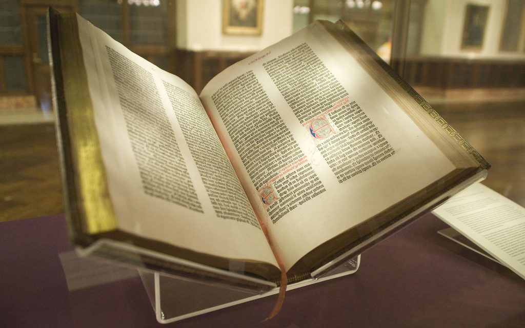  La bible de Gutenberg  