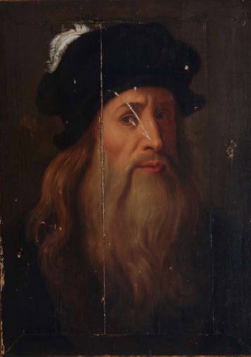 Autoportrait de Léonard De Vinci 
