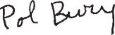 Signature Pol Bury