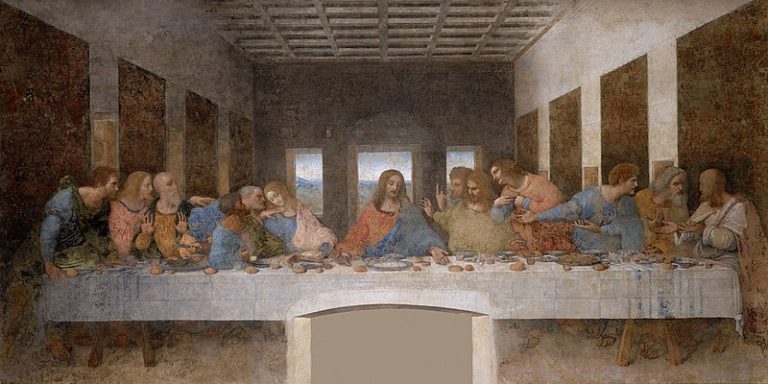 La cene dans iconographie et images pieuses religieuses et ésotériques