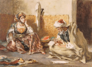 Dessin Eugène Delacroix
