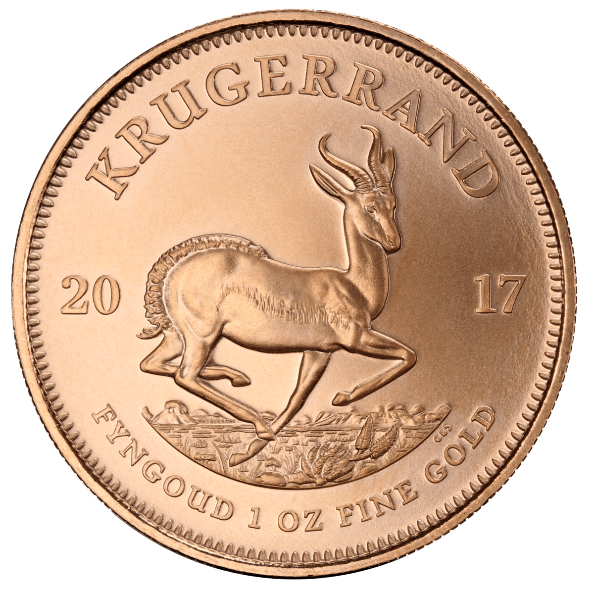 Pièce Commémorative Plaquée Or Paul Kruger 1974 - Afrique Du Sud - Diamètre 4 Cm - Objet De Collection Ou Décoration - 4