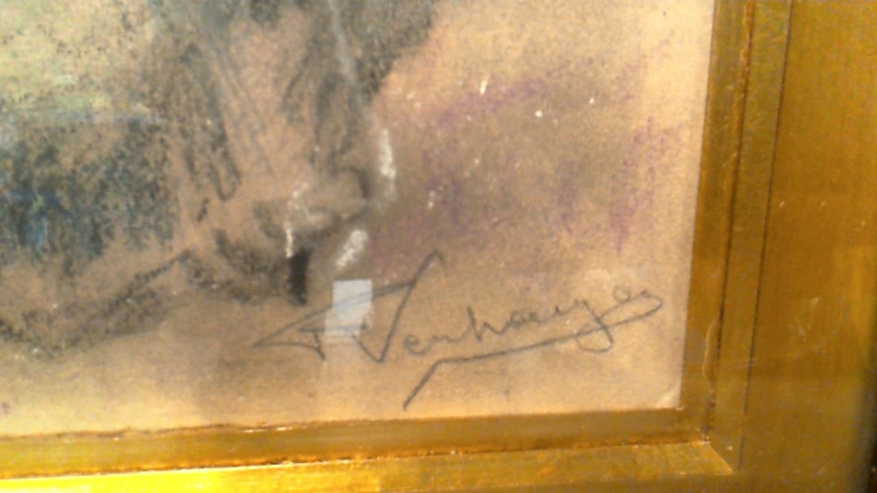 Signature Fernand Verhaegen