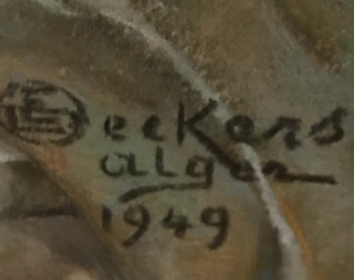 Signature Émile Deckers