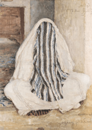 Oeuvre "Mahbouba, la jeune mariée" d'Alexander Roubztoff, 1916