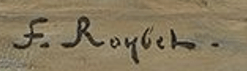 Signature Ferdinand Roybet