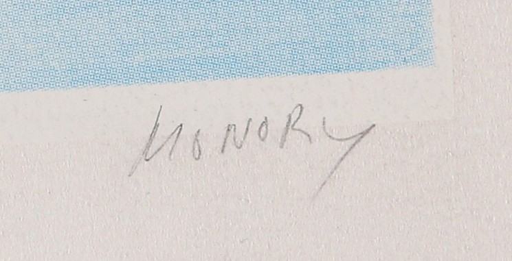 Signature Jacques Monory