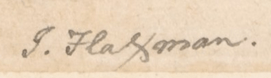 Signature John Flaxman