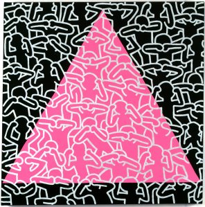 expertise keith haring silence=death