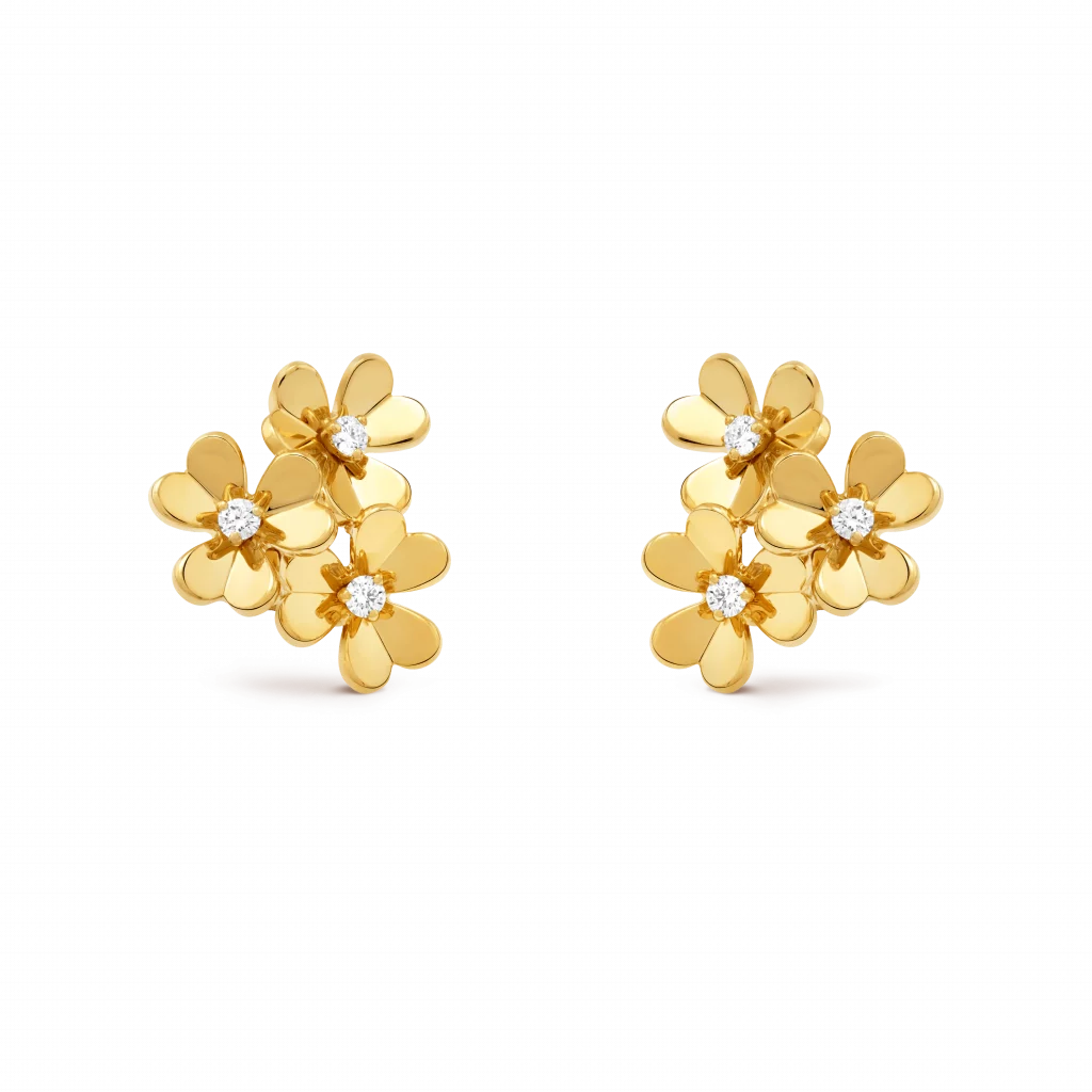 Boucles d'oreilles Fleurs Van Cleef & Arpels