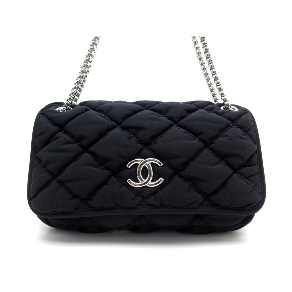 Sac Chanel Timeless toile noire