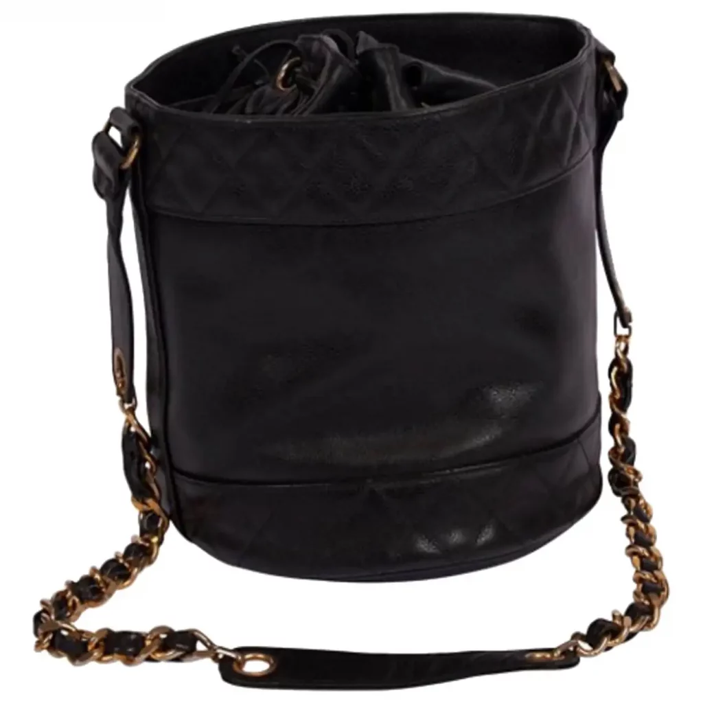 Sac Chanel Vintage Chain Bucket