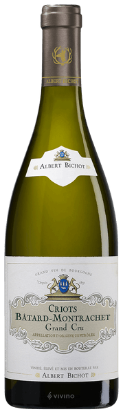 Criots-Bâtard-Montrachet Grand Cru bouteille