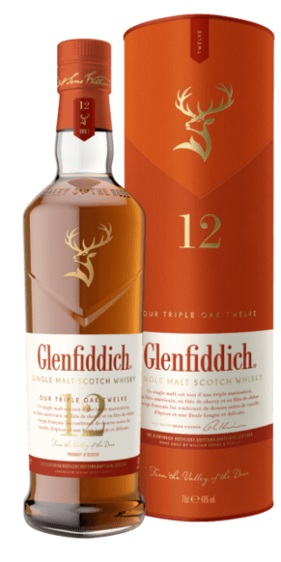 bouteille de whisky Glenfiddich