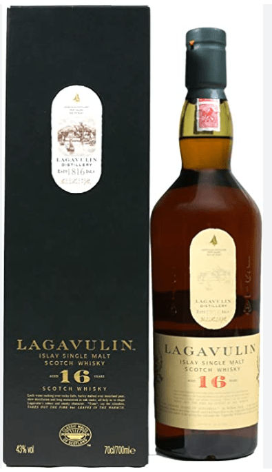 bouteille de whisky Lagavulin 