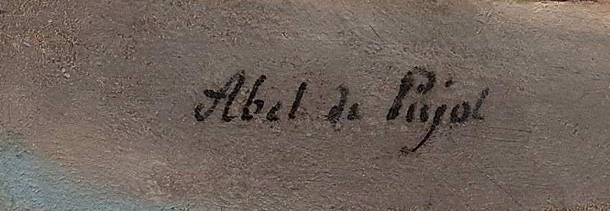 Alexandre-Denis Abel de Pujol signature