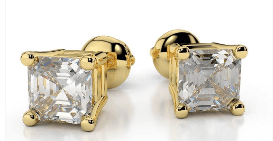 Saphir De Synthèse Taille Asscher 1.4 Carats - 6mm, Qualité AAAAA, Bleu Vif, Pureté IF | Neuf Sans Emballage