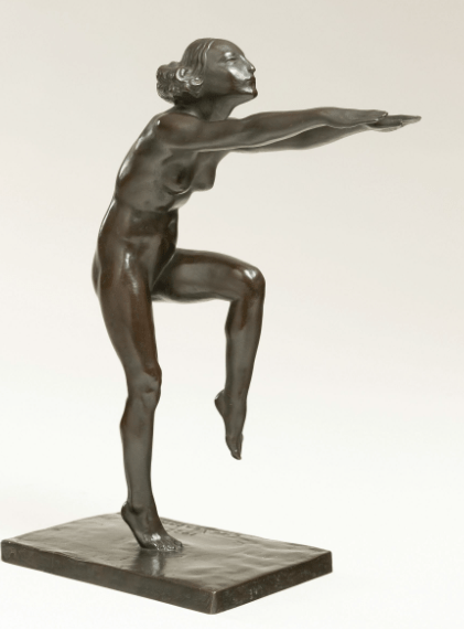 Geo Verbanck statue en bronze 